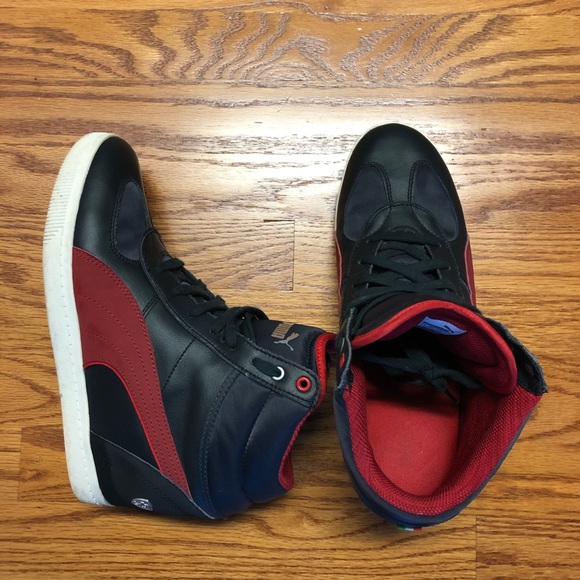 ferrari high top shoes